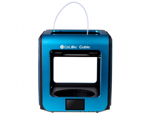 Impresora 3d colido cubic azul pantalla