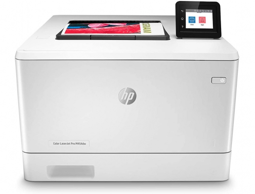 Impresora HP color Laserjet pro m454dw 28 ppm usb wifi ethernet W1Y45A, imagen mini