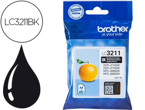 Ink-jet Brother LC3211BK DCP-j572 DCP-j772