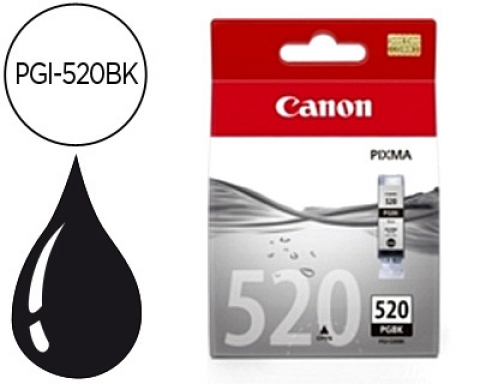 Ink-jet Canon pgi-520bk negro pixmaip3600 4600 2932B001, imagen mini