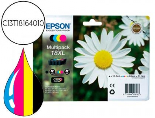 Ink-jet Epson multipack t18XL negro