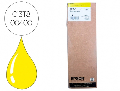 Ink-jet Epson singlepack amarillo t800400