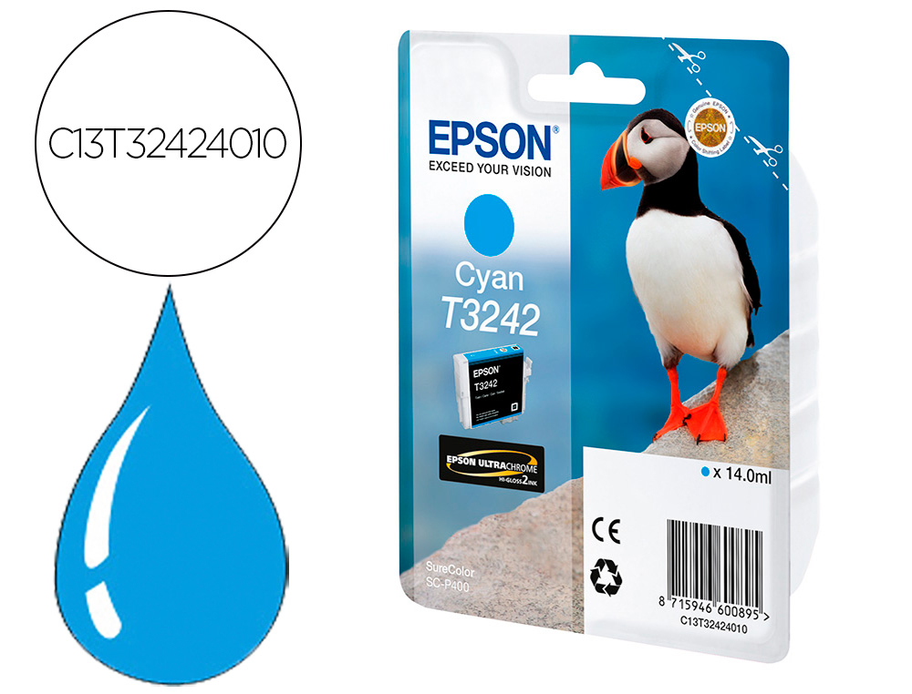 Ink-jet Epson surecolor sc-p400 cian