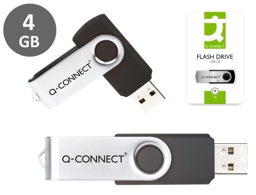 Comprar Memoria usb Qconnect flash 4 gb 2.0 KF41511
