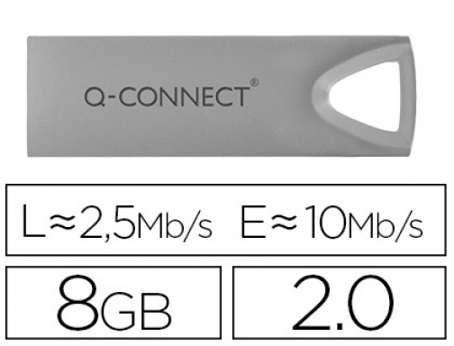 Memoria usb Q-connect flash premium 8
