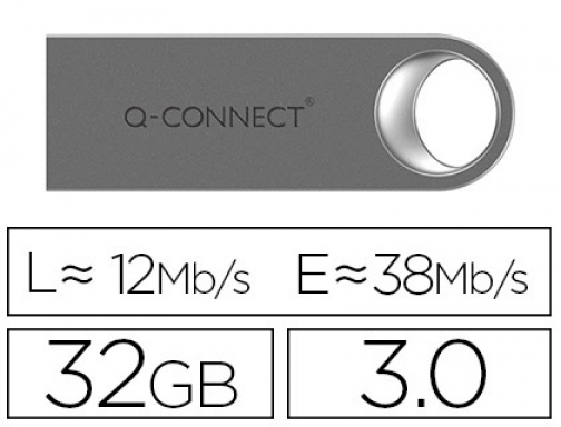 Memoria usb Q-connect flash premium 32