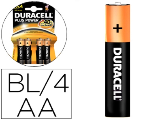 Comprar Pila Duracell recargable AA 1300 mah blister de 4 unidades 81367177