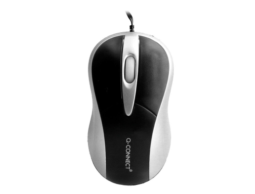 Comprar Raton Qconnect mini optico 800 dpi retractil usb 1,5 ghz negro KF04369