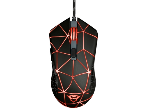 Comprar Raton Trust gxt133 locx gaming optico luces led 8004000 ppp 6 botones 22988