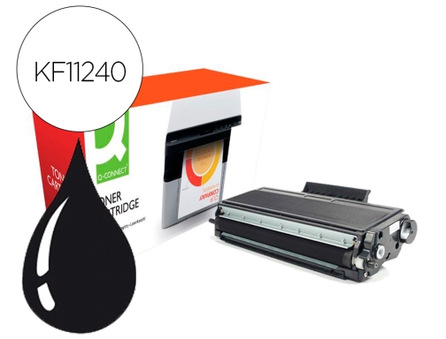 Comprar Toner compatible Q-connect Brother tn3480 hl-l5000 l5100 l5200 l6300 l6400 negro 8000 KF11240