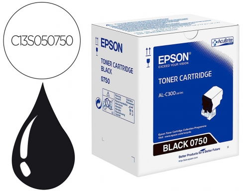 Toner Epson C13S050750 negro 7300 paginas, imagen mini