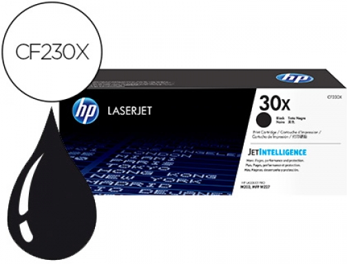 Toner HP CF230X Laserjet pro m203 m227 negro 3500 paginas, imagen mini