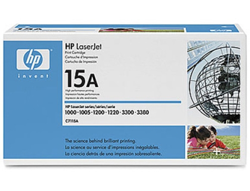 Comprar Toner HP Laserjet 1000w 1005w 1200 1200n 3380 negro(2.500pag C7115A
