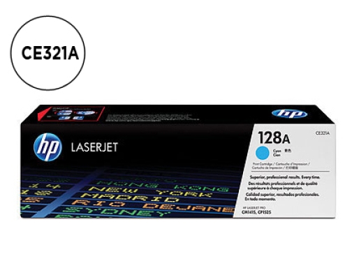 Comprar Toner HP Laserjet pro cm1415 cp1525 cian 1.300 pags CE321A