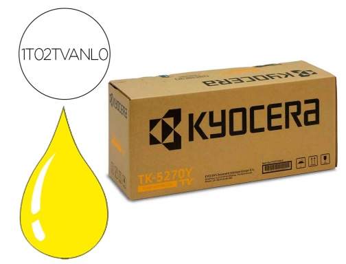 Toner Kyocera tk5270y amarillo para