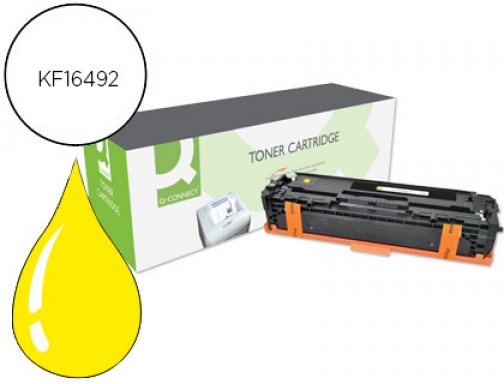 Comprar Toner Q-connect compatible HP cf212a color Laserjet m251n 251nw 276n 276nw amarillo KF16492