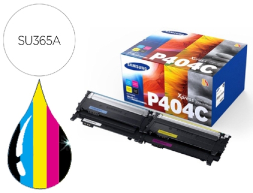 Comprar Toner Samsung p404c sl c430w c480 c480fn c480fw c480w pack magenta cian SU365A