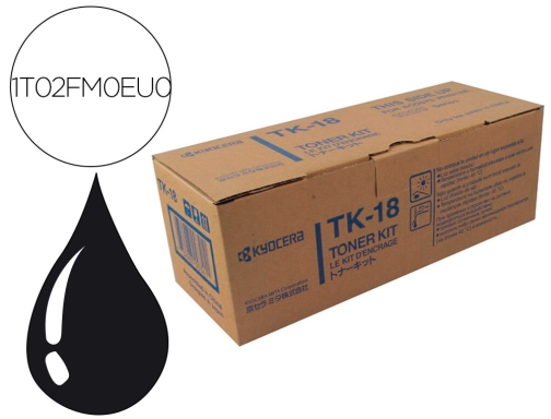 Comprar Toner tk18 Kyocera mita fs1118MFP 1020d 1T02FM0EU0