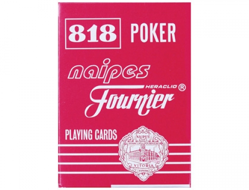 Baraja Fournier poker ingles nº 818