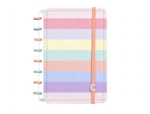 Cuaderno inteligente Din A5 tonos pastel arcoiris 220x155 mm CIA52060, imagen mini