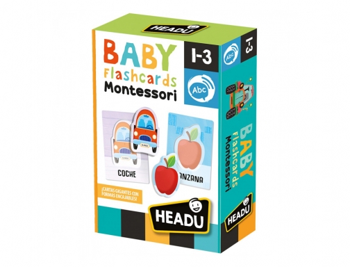 Comprar Juego didactico Headu flash cards baby montessori 130012098