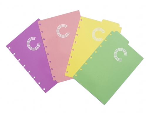 Separadores Cuaderno inteli gente Din A5 color pastel CIDA2003, imagen mini