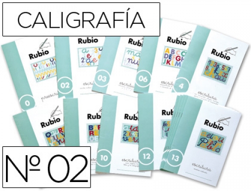 Cuaderno Rubio caligrafia nº 02 C-02