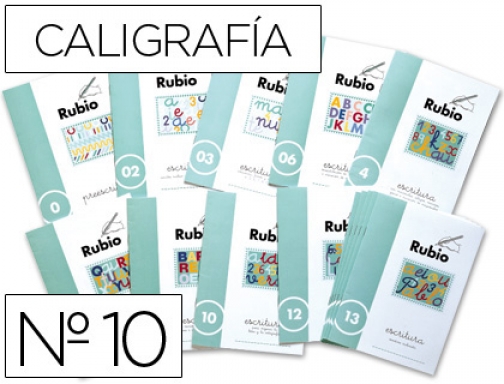 Cuaderno Rubio caligrafia nº 10 C-10