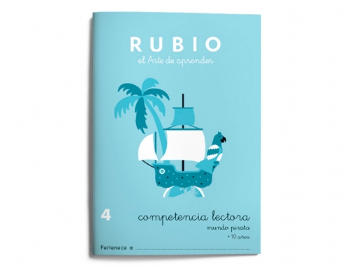Cuaderno Rubio competencia lectora 4