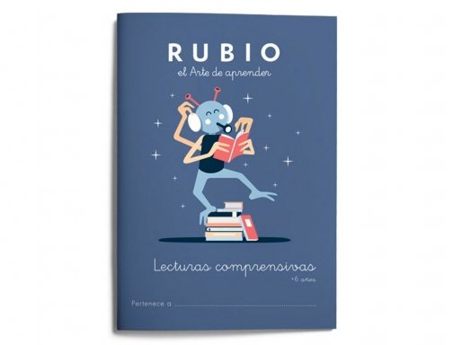 Cuaderno Rubio lecturas comprensivas + 6 años LC6, imagen mini