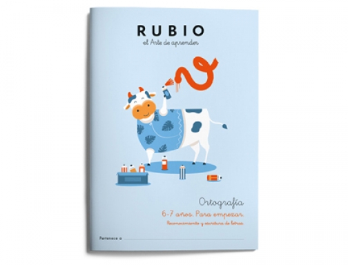 Cuaderno Rubio ortografia 6-7 años para empezar ORT1, imagen mini