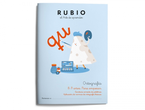 Cuaderno Rubio ortografia 8-9 años