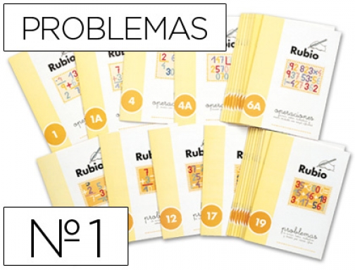 Comprar Cuaderno Rubio problemas nº 1 PR-1