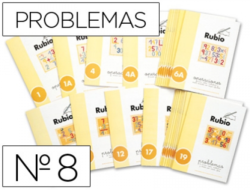 Cuaderno Rubio problemas nº 8 PR-8, imagen mini