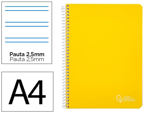 Comprar Cuaderno Espiral Liderpapel A4 172164