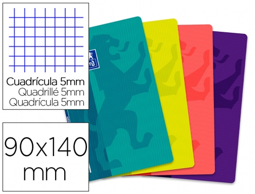 Libreta escolar Oxford tapa flexible optik paper openflex 48 hojas 90 gr 400019577, imagen mini