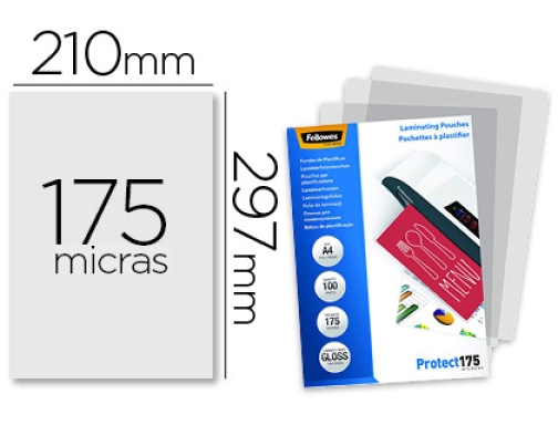 Fundas de Plastificar DIN A4 Baratas de 125 Micras Pack Ahorro de