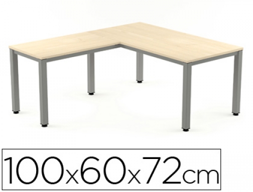 Ala para mesa Rocada serie executive 60x 100 cm derecha o izquierda 2107AD01, imagen mini