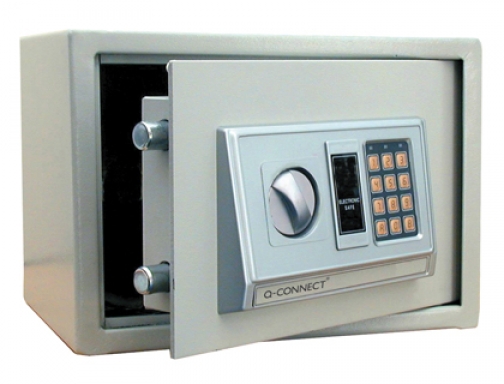 Caja de seguridad Q-connect electronica clave