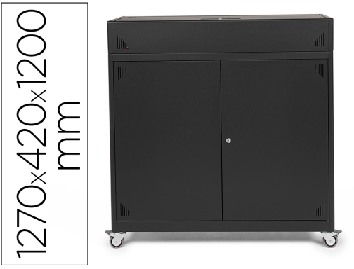 Comprar Mueble Iorder MMT1200 para almacenamiento y carga de 33 portatiles 1270x420x1200 mm