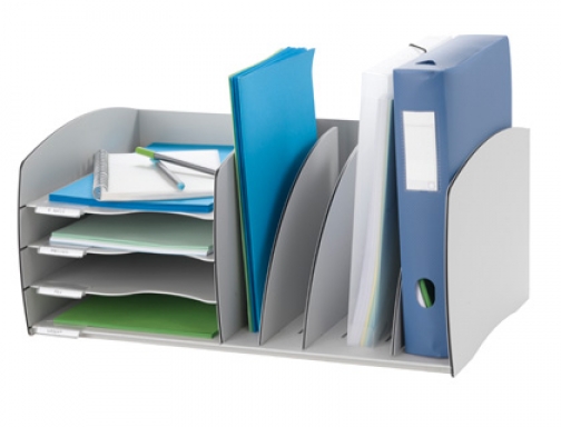 Organizador de armario fast-paperflow gris poliestireno 245x543x340 mm 3-020-212, imagen mini