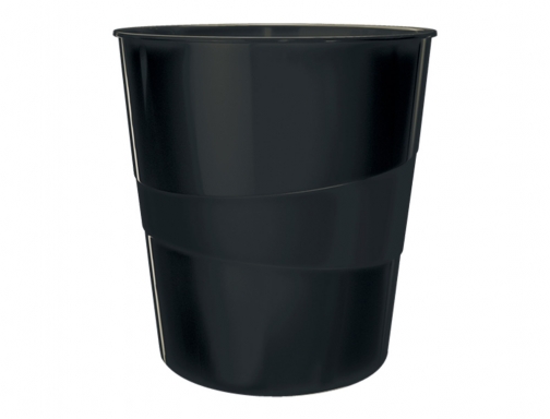 Papelera plastico Leitz recycle color negro 15 litros 53280095, imagen mini