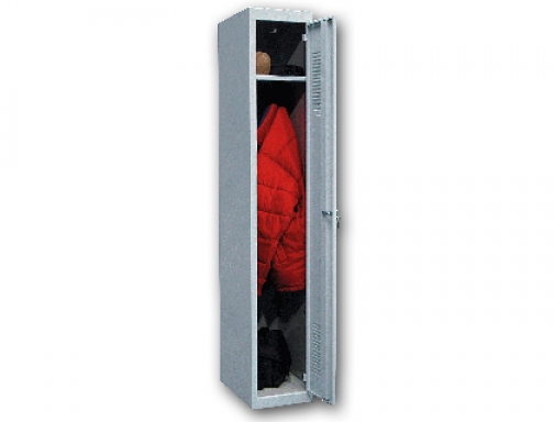 Taquilla de metal Ar storage 50x180x30 cm 1 puerta con llave color TAQ 301 INI , gris, imagen mini