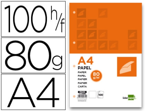 Caja de folios Din A4 de 80gr - Tienda Online Consumibles Tpv