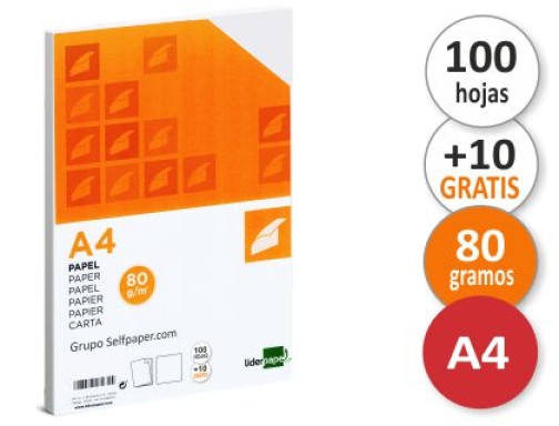 PAQUETE FOLIOS A4 HP PREMIUM 80 GR - Tu papel online