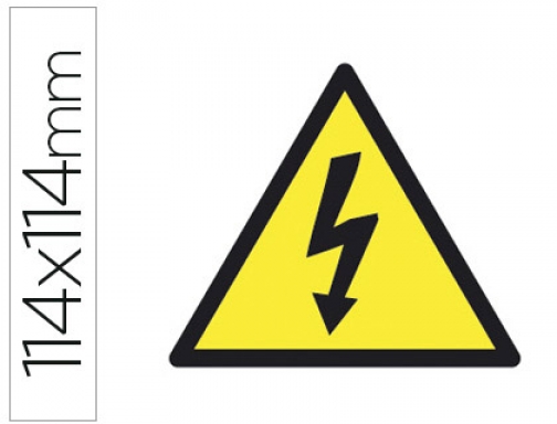 Etiqueta adhesiva Apli de señalizacion simbolo