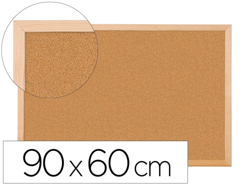 5 STAR Tablero de corcho 60x90 Marco de aluminio CA031170, (1 u.)