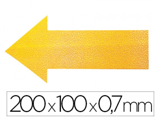 Simbolo adhesivo Durable pvc forma de