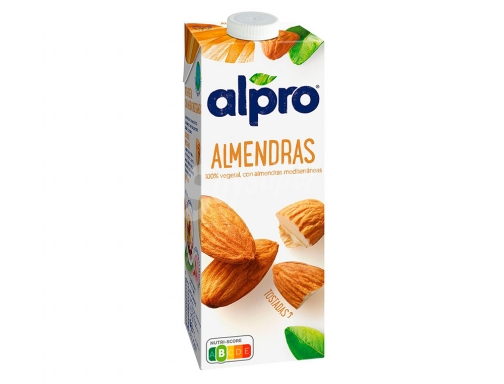Bebida de almedras tostadas Alpro 100% vegetal con calcio y vitaminas brik 139125, imagen mini