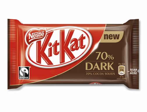 Kit kat Nestle dark 70% cacao